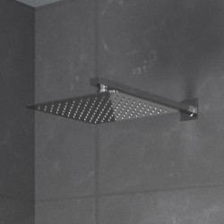 WALL-MOUNTED SQUARE SHOWER RAILS