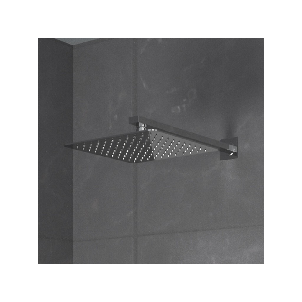 WALL-MOUNTED SQUARE SHOWER RAILS