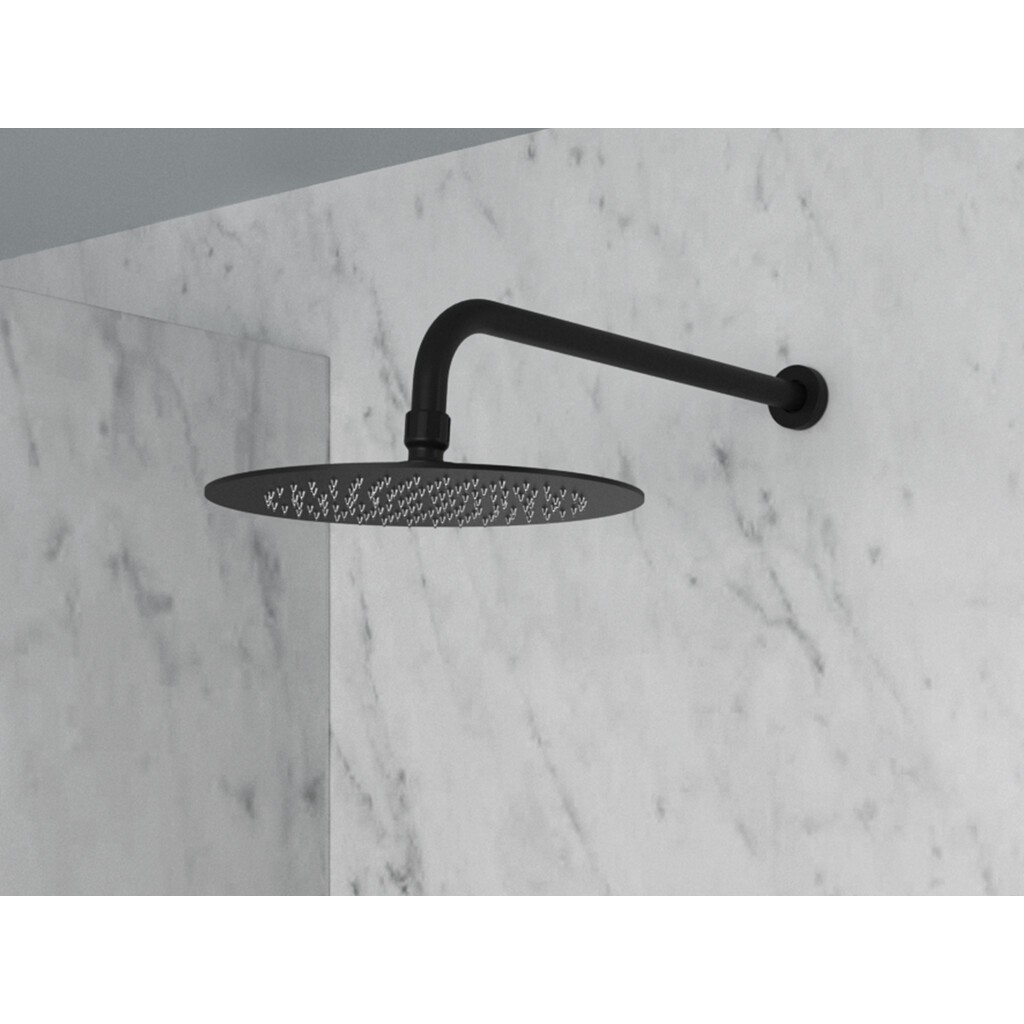 WALL MOUNTED ROUND SHOWER HEAD BARS