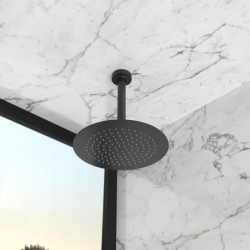 CEILING MOUNTED ROUND SHOWER HEAD BARS