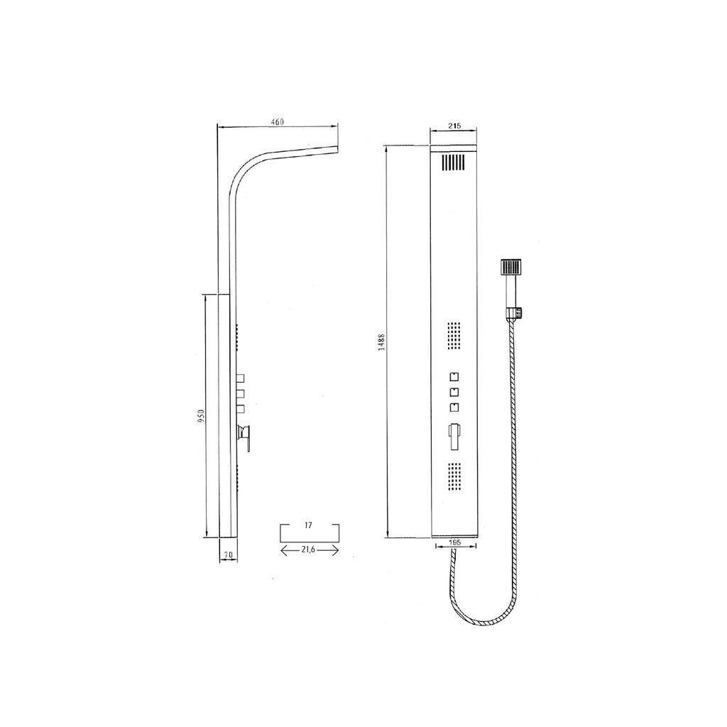 GOCTA HYDROMASSAGE COLUMNS