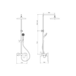 CASSIO VIEW SHOWERS SINGLE LEVER SHOWER