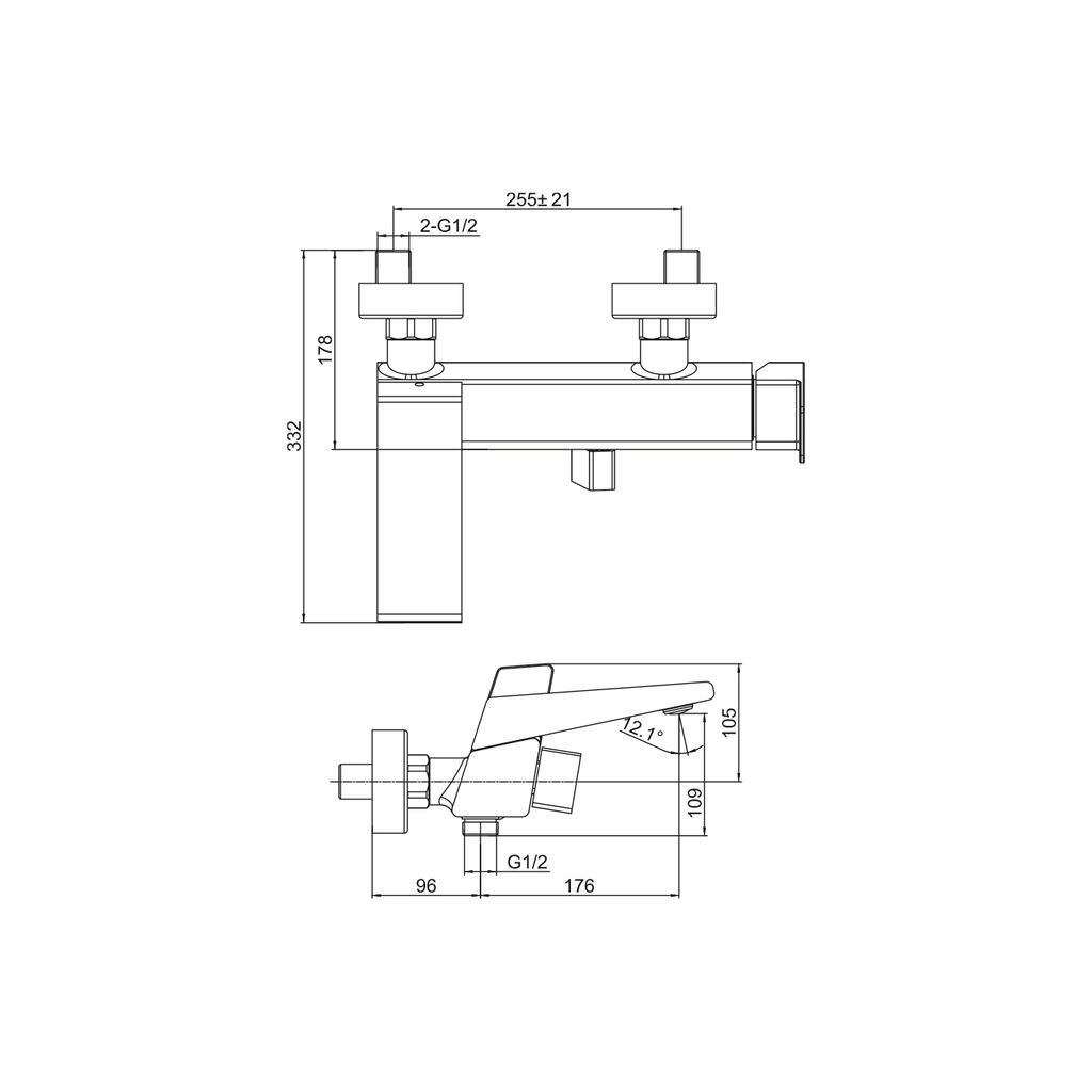 ATRIO BATH TAP