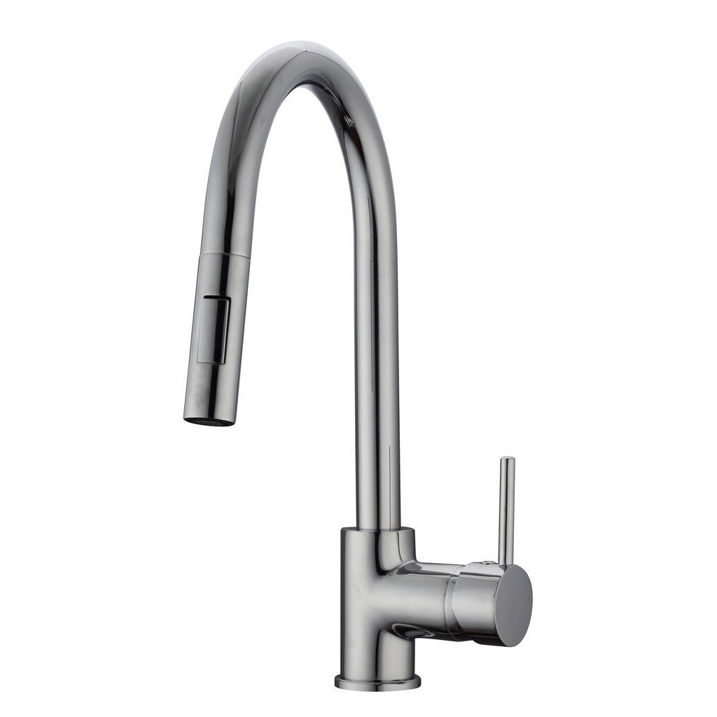 EXTRACTABLE KITCHEN TAP MONOMAND LEVER EXTRACTION