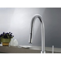 EXTRACTABLE KITCHEN TAP MONOMAND LEVER EXTRACTION