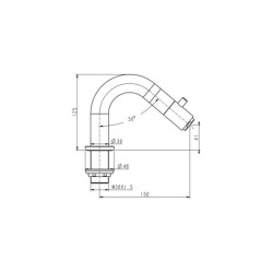 GRIFERÍA IO'S-5 BIDÉ