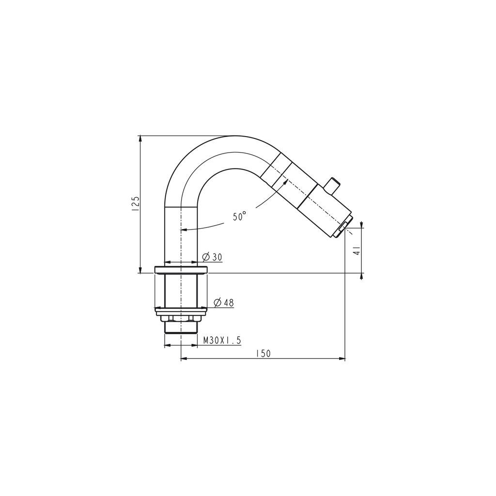 GRIFERÍA IO'S-5 BIDÉ