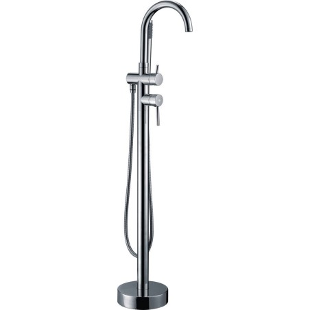 FREESTANDING ROUND BATH MIXER