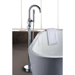 FREESTANDING ROUND BATH MIXER