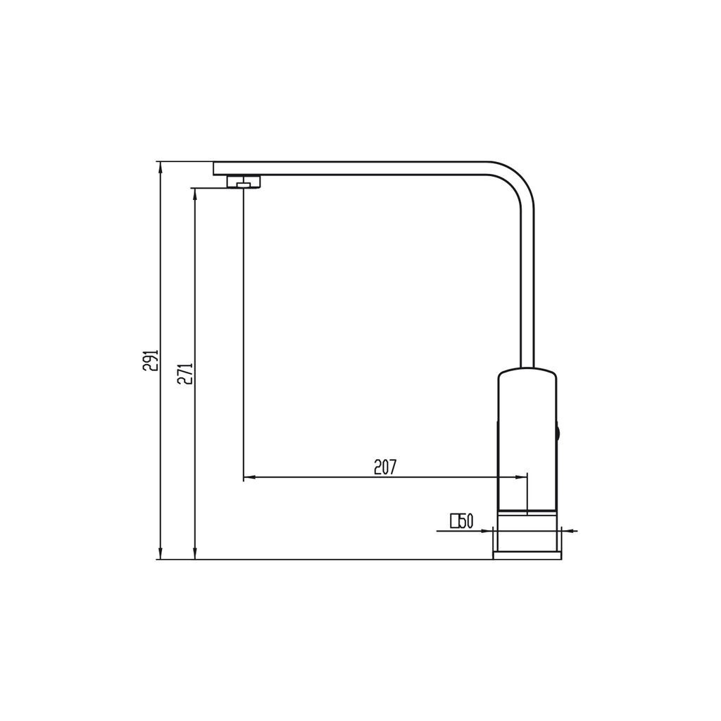 QUADRA KITCHEN TAP SINGLE LEVER