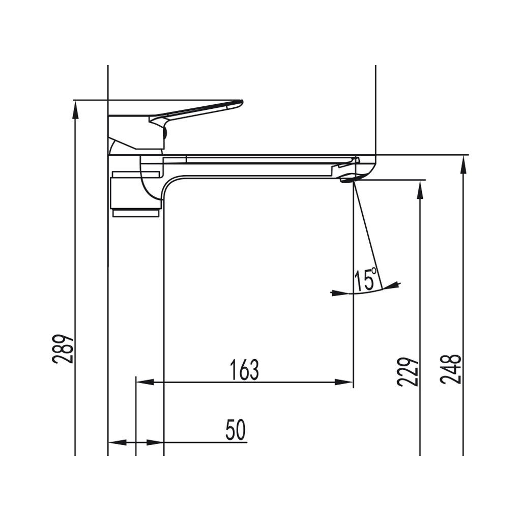 GRIFERÍA RHIO LAVABO ALTO