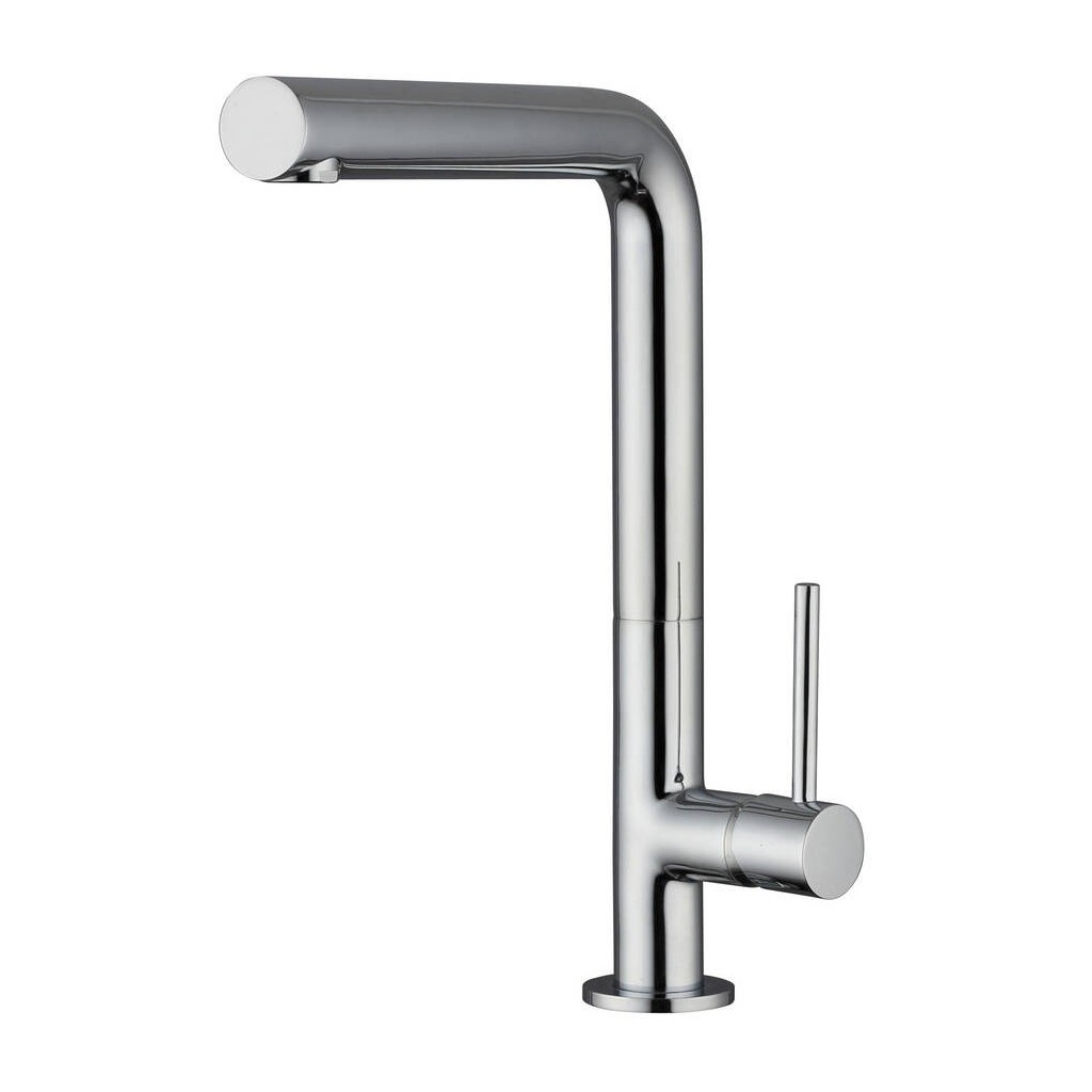 SILVER KITCHEN TAP MONOMAND.