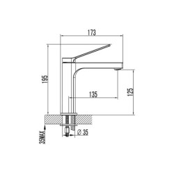 TARSIO WASHBASIN TAPWARE