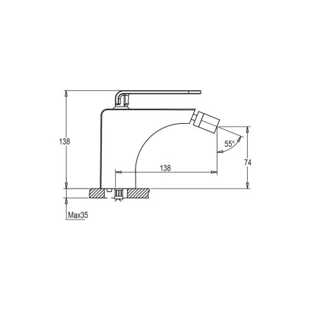 ZIO BIDET TAPWARE