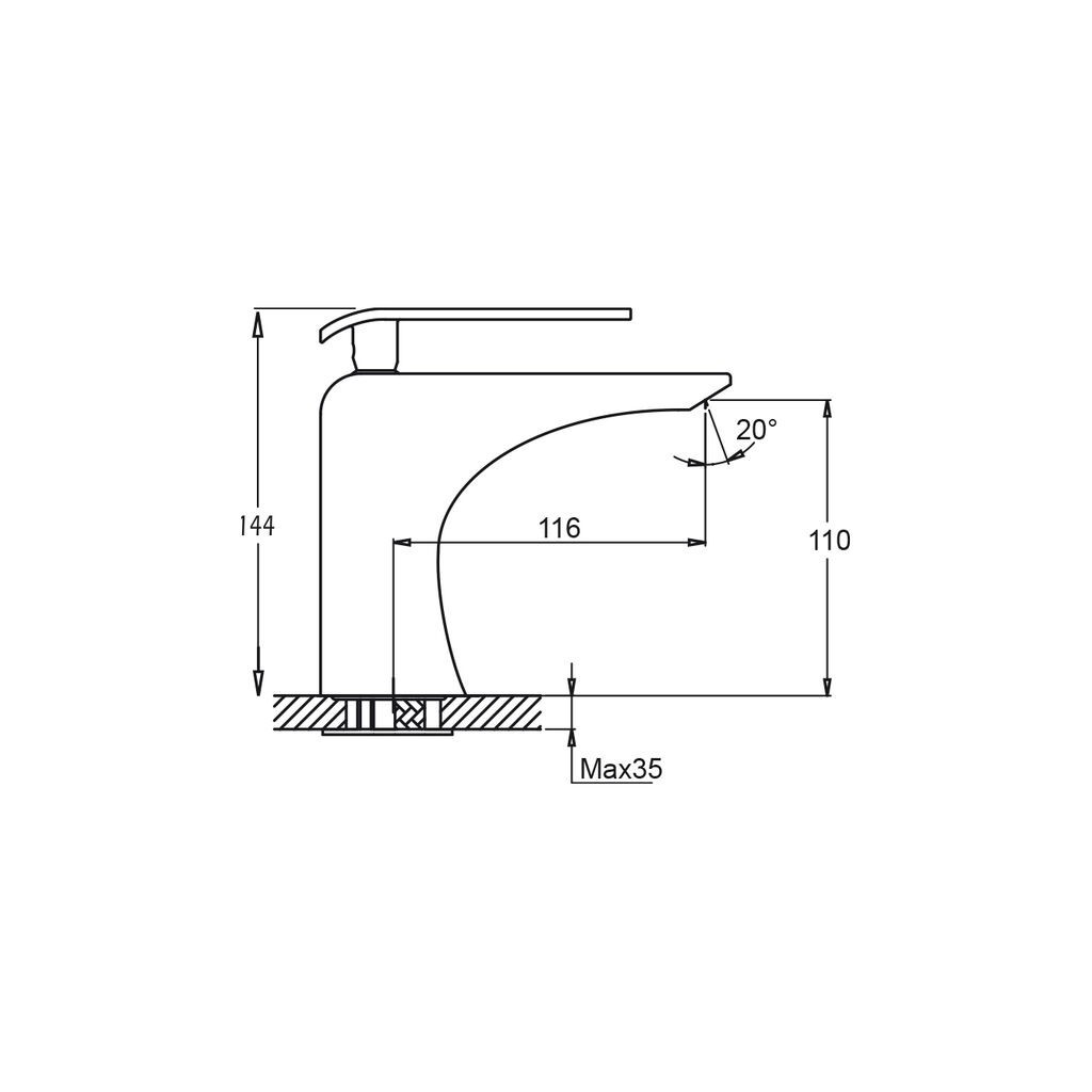 ZIO BASIN TAPWARE